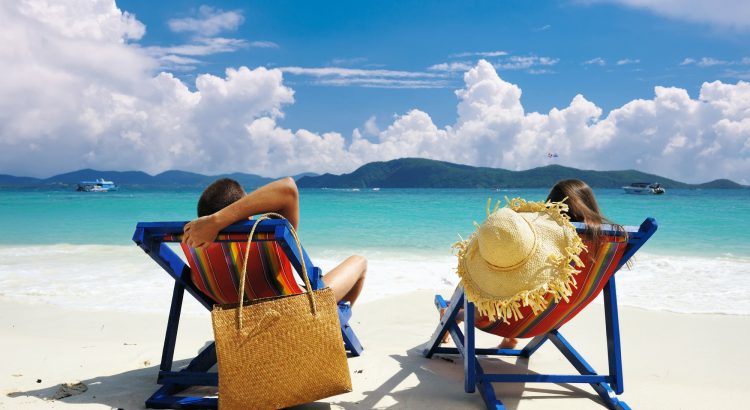 Couple on a beach